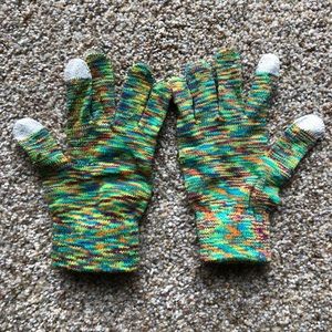 Colorful Gloves - Works on Touch Screen Phones!